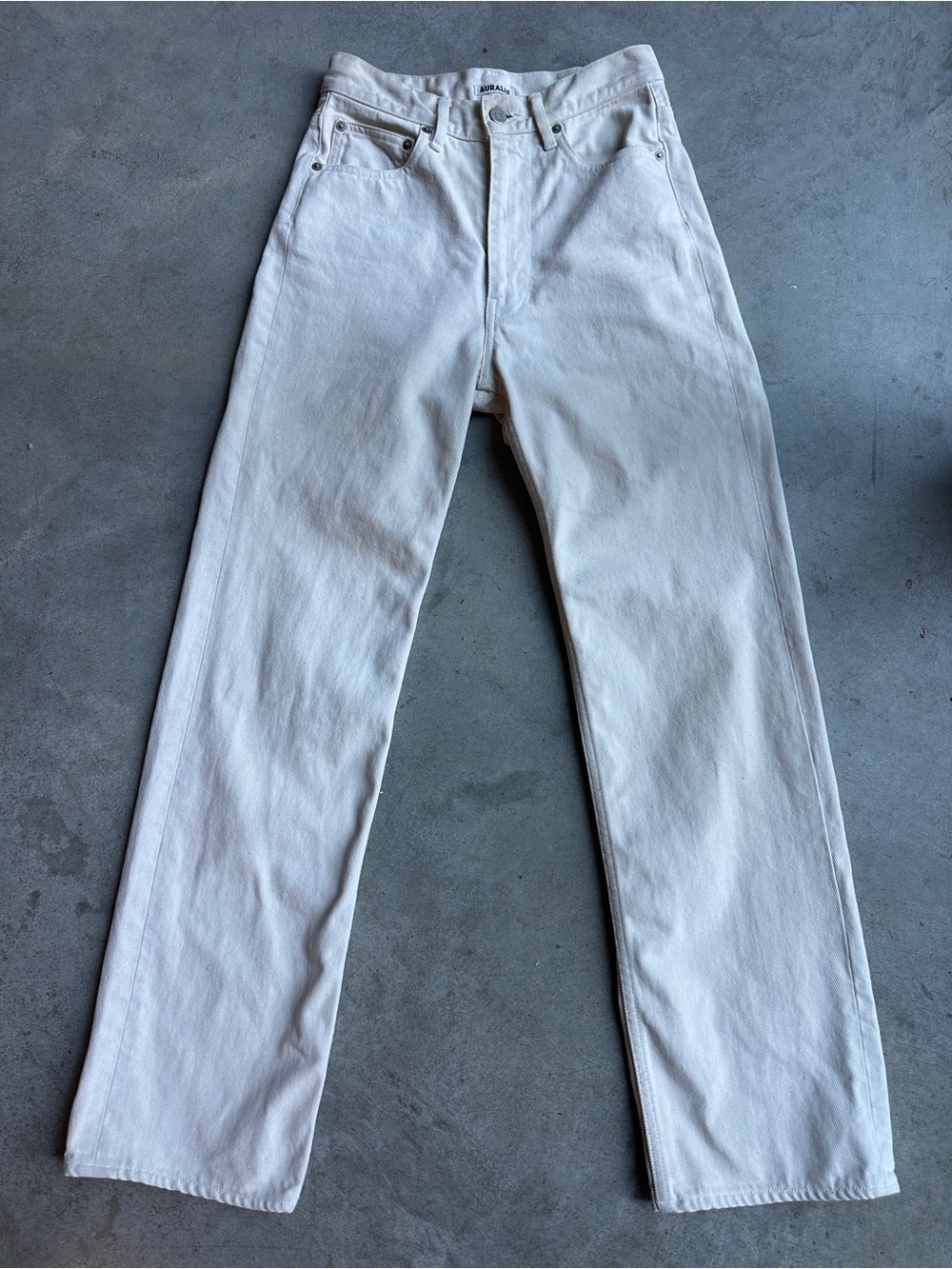 Auralee Hard Twist 5 Pocket Denim